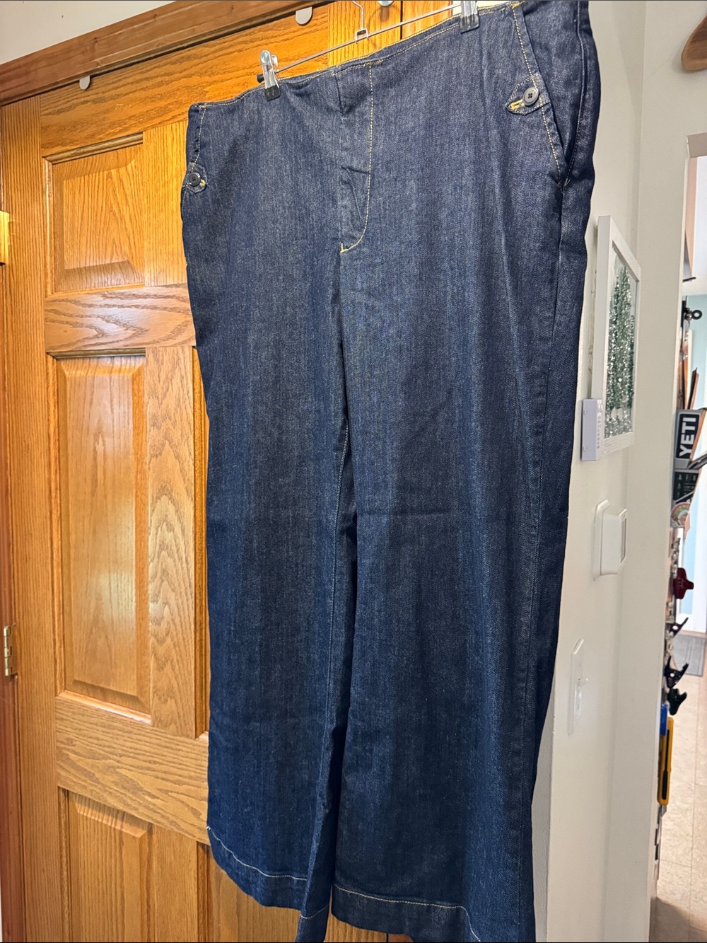Maeve Dark Blue Relaxed Fit Jeans